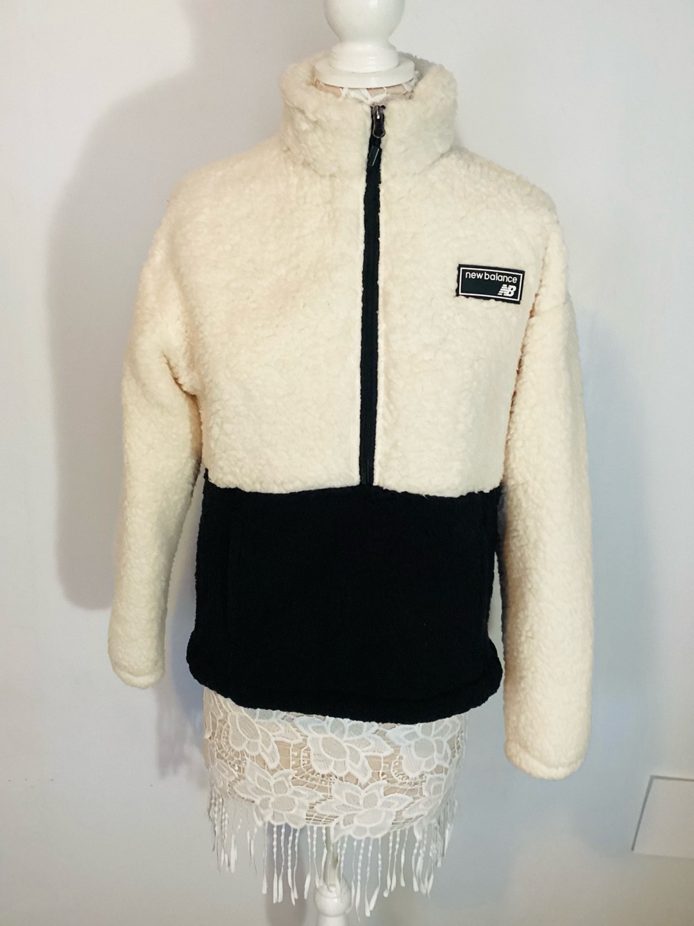 New Balance Run Jacket Sherpa Zip Up